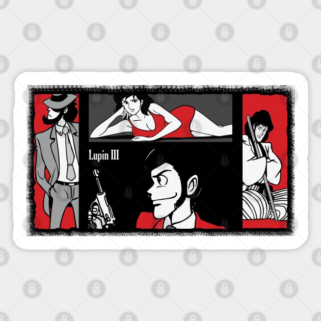 Lupin Sticker by AlexPDJ